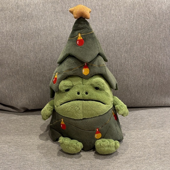 ぬいぐるみ  Christmas Tree Ricky Rain Frog Christmas Tree Ricky Rain Frog - Official Jellycat